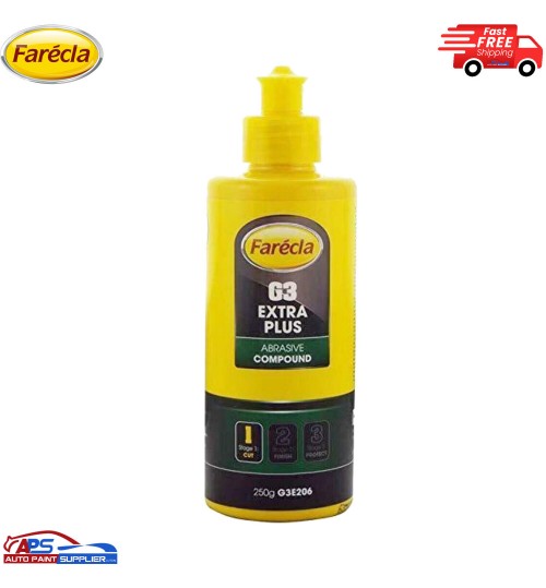 G3 Farecla Extra Plus Abrasive Cutting Compound Bottle 250g